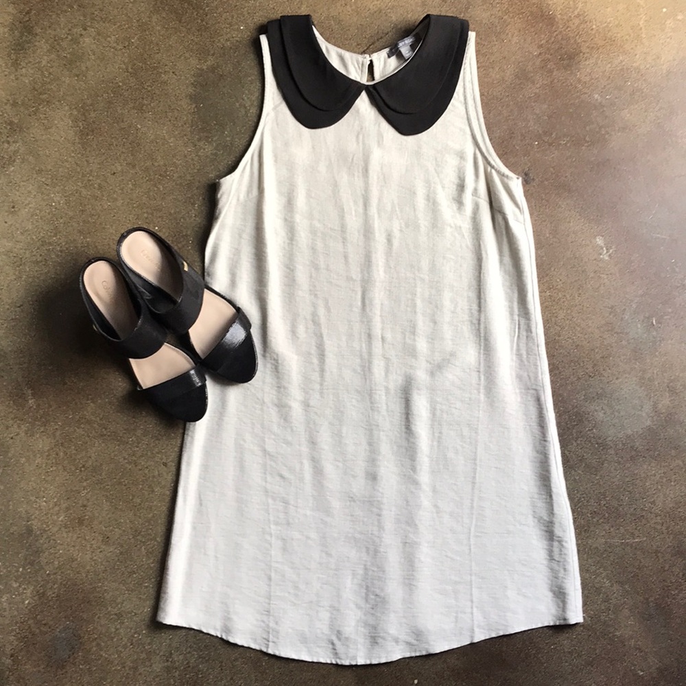 Tinley Road Black Collared Dress